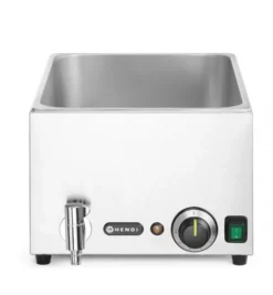 Eco Line Bain-Marie elektrisch mit Wasserablasshahn