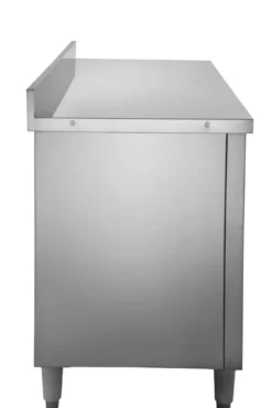 Edelstahl Arbeitsschrank Basic 100x60 mit Aufkantung 100 mm