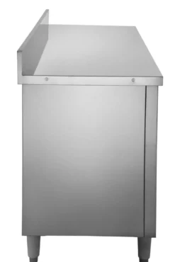 Edelstahl Arbeitsschrank Basic 200x60 mit Aufkantung 100 mm