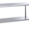 Edelstahl Arbeitstisch Eco 12x6 mit Grundboden