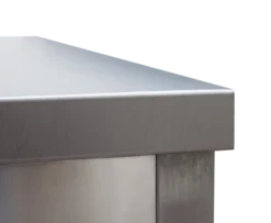 Edelstahl Arbeitstisch Profi 1500 x 700 mm - mit Grundboden