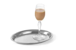 Edelstahl Kaffeehaustablett, 285 x 220 mm