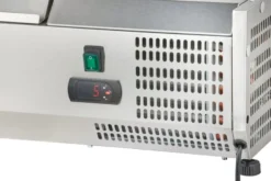 Edelstahl-Kühlaufsatz ECO 5 x GN 1/4