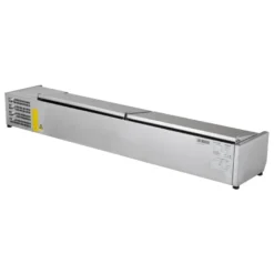 Edelstahl-Kühlaufsatz ECO 10 x GN 1/4