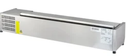 Edelstahl-Kühlaufsatz ECO 8 x GN 1/4
