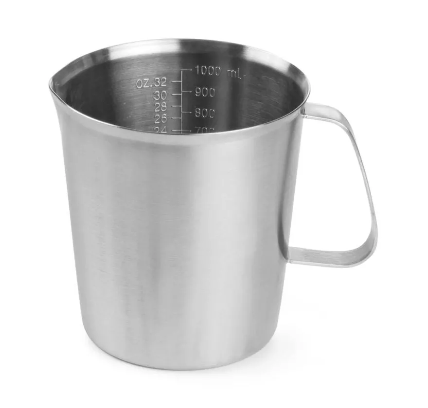 Edelstahl Messbecher, Inhalt 2,0 Liter