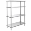 Edelstahl Regal ECO 1200x500x1800 mm