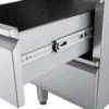 Edelstahl-Schubladenschrank BASIC 3er Einheit 600, AISI 201