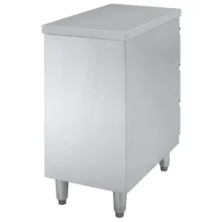 Edelstahl-Schubladenschrank BASIC 3er Einheit 600, AISI 201