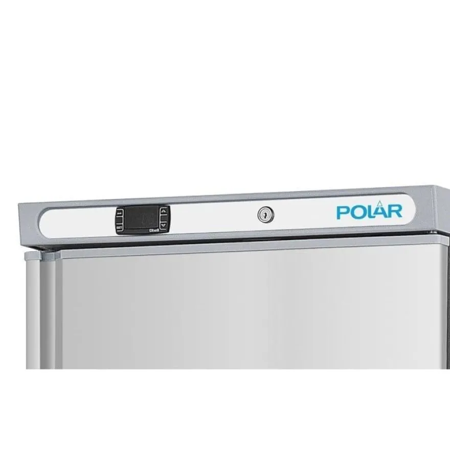 Edelstahltiefkühlschrank Polar 140L