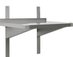 Edelstahl Wandbord Profi 1200 x 300 x 40 mm