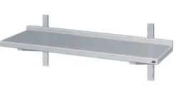 Edelstahl Wandbord 1000 x 400 Standard 1 Boden