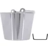 Eimer ohne Bodenreifen 10 l aus Edelstahl 18/10, hochglänzend