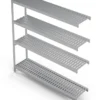 Einhängeregal Profi 1350 x 400 x 1670 mm, 4 Böden