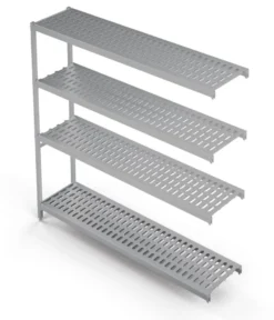 Einhängeregal Profi 1880 x 400 x 1670 mm, 4 Böden