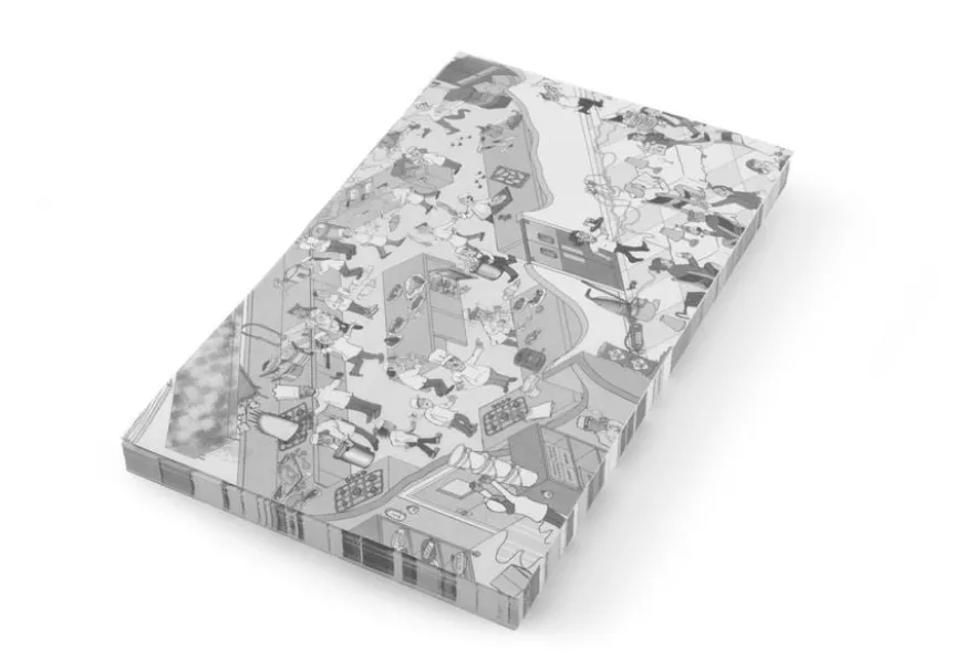 Einschlagpapier fettresistent 306x305 Karomuster