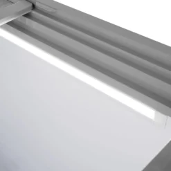 Eiscreme-Gefriertruhe 217 Liter mit LED-Beleuchtung und Rollen