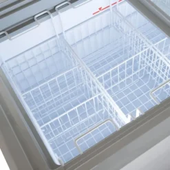 Eiscreme-Gefriertruhe 284 Liter mit LED-Beleuchtung und Rollen