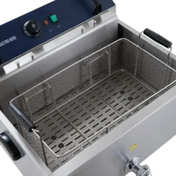 Elektro Backwaren-Fritteuse - 20,4 Liter - 5 kW - mit Ablasshahn