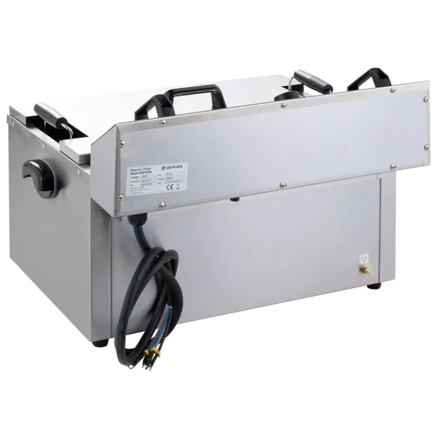 Elektro Backwaren-Fritteuse - 20,4 Liter - 5 kW - mit Ablasshahn
