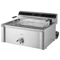 Elektro Backwaren-Fritteuse Profi 20 Liter mit Ablasshahn, 400 V