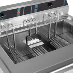 Elektro Backwaren-Fritteuse Profi 37 Liter mit Ablasshahn, 400 V