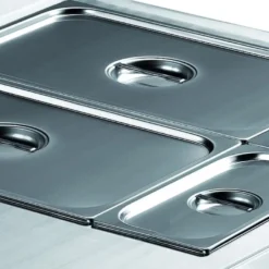 Elektro Bain-Marie Serie 600 - 60/60 - GN 1/1+1/4+1/4 - Tischgerät - 3,06 kW