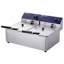 Elektro-Doppel-Fritteuse ECO 6+6 Liter