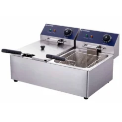 Elektro-Doppel-Fritteuse ECO 6+6 Liter