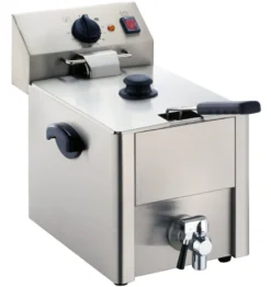 Elektro-Fritteuse ECO 10 Liter mit Ablasshahn