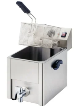 Elektro-Fritteuse ECO 10 Liter mit Ablasshahn