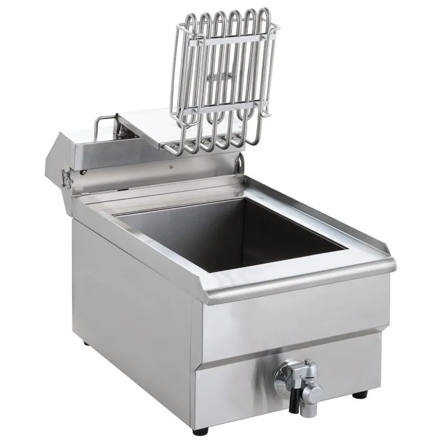 Elektro-Fritteuse ECO 13 Liter mit Ablasshahn,5000 W, 400 V