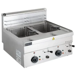 Elektro-Fritteuse Serie 600 - 60/60 - 8+8 Liter Tischgerät - 18 kW