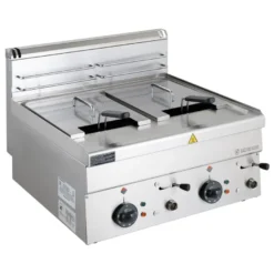 Elektro-Fritteuse Serie 600 - 60/60 - 8+8 Liter Tischgerät - 18 kW