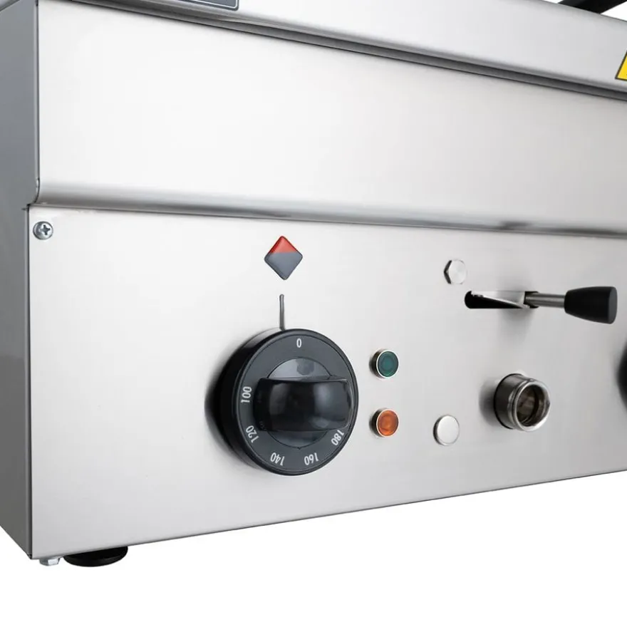 Elektro-Fritteuse Serie 600 - 60/60 - 8+8 Liter Tischgerät - 18 kW