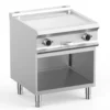 Elektrogrillplatte Dexion Lux 700 - 70/73 - glatt, verchromt - 10 kW