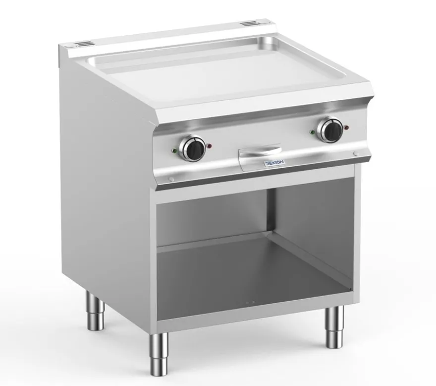 Elektrogrillplatte Dexion Lux 700 - 70/73 - glatt, verchromt - 10 kW
