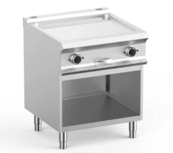 Elektrogrillplatte Dexion Lux 700 - 70/73 - glatt, verchromt - 10 kW