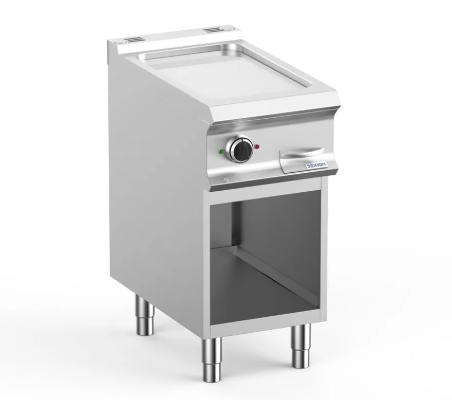 Elektrogrillplatte Dexion Lux- 700 - 40/73 - glatt, verchromt - 5 kW