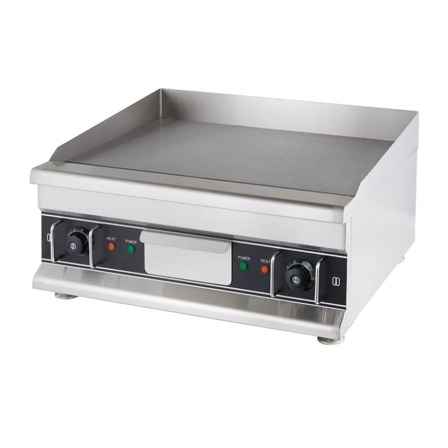 Elektro-Grillplatte Eco 596x398 glatt - Tischgerät