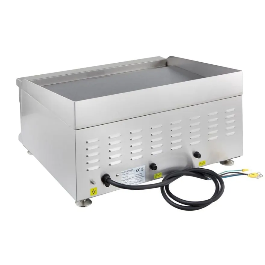 Elektro-Grillplatte Eco 596x398 glatt - Tischgerät