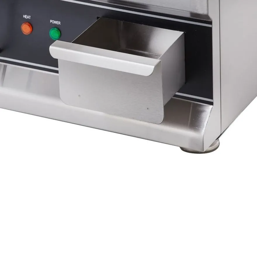 Elektro-Grillplatte Eco 410x425 glatt - Tischgerät