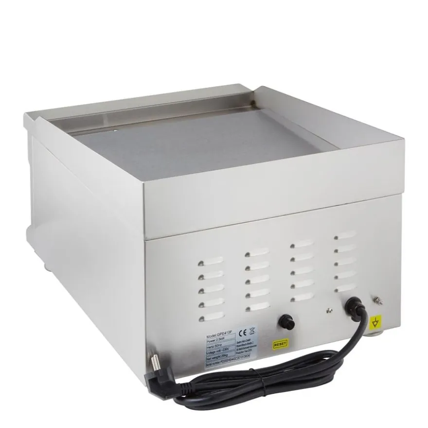 Elektro-Grillplatte Eco 410x425 glatt - Tischgerät