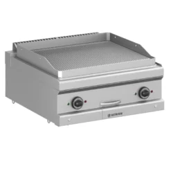Elektrogrillplatte Serie 700 - 70/70 - gerillt - Tischgerät