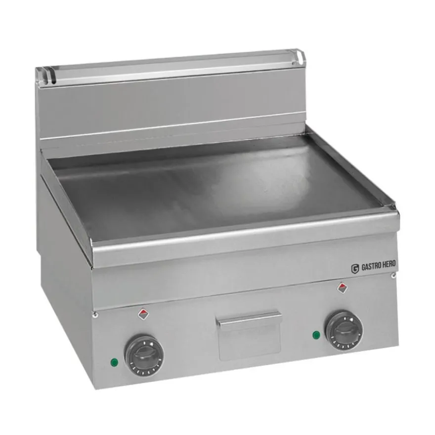 Elektro-Grillplatte Serie 600 - 60/60 - glatt - Tischgerät - 7,5 kW