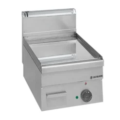 Elektro-Grillplatte Serie 600 - 40/60 - glatt, verchromt - Tischgerät - 5 kW