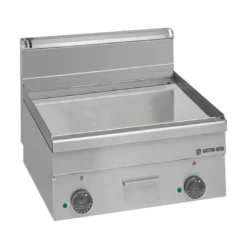 Elektro-Grillplatte Serie 600 - 60/60 - glatt, verchromt - Tischgerät - 7,5 kW