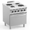 Elektroherd Dexion Lux 700 - 70/73 mit Elektrobackofen - 4 runde Kochflächen - 13,5 kW