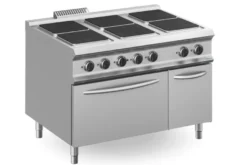 Elektroherd Dexion Lux 980 - 120/90 mit Elekrobackofen - 6 quadratische Kochfelder - 26 kW