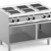 Elektroherd Dexion Lux 700 - 110/70- 6 quadratische Kochfelder - 13,5 kW